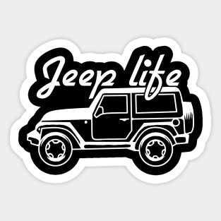 Jeep Life Sticker